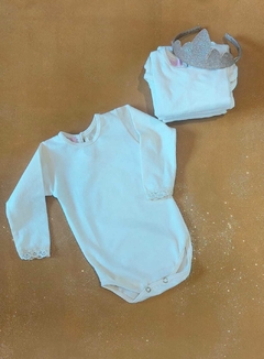 BODY manga larga con PUNTILLA - comprar online