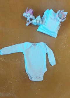 BODY manga larga Blanco - comprar online