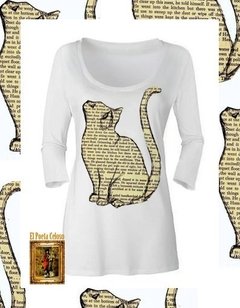 Remera Femenina Manga 3/4 | Diseño 4006 - comprar online