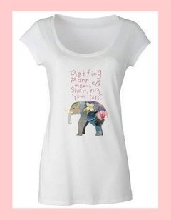 Remera Femenina Manga Corta | Diseño 1019