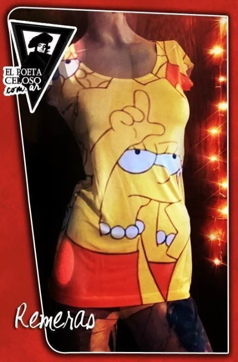 Remera Celosa Completa | Diseño 20027