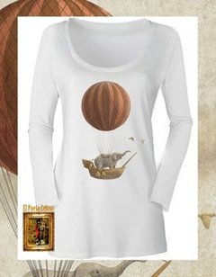 Remera Femenina Manga Larga | Diseño