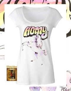 Remera Femenina Manga Corta | Diseño 1140