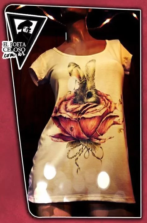 Remera Femenina Manga Corta | Diseño 1077