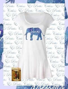 Vestido Celoso Manga Corta | Diseño 7021 - comprar online