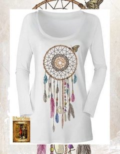 Remera Femenina Manga Larga