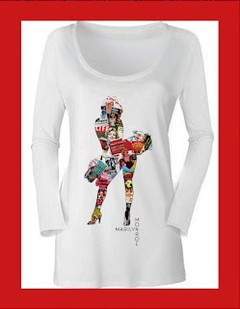 Remera Femenina Manga Larga | Diseño 5085