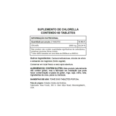 Imagem do Chlorella 1000MG 60 Pastilhas - NowFoods