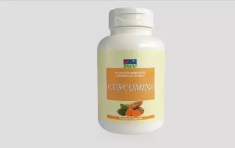Curcumina 60 cáps - (Cúrcuma longa) Anew