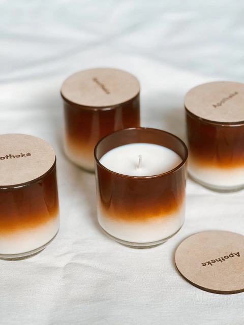 VELA DE SOJA FUME AROMA MIEL Y EUCALIPTO