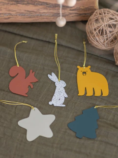 ADORNOS NAVIDEÑOS FORMITAS (x5)