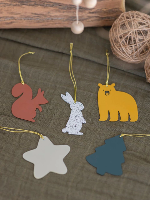 ADORNOS NAVIDEÑOS FORMITAS (x5)