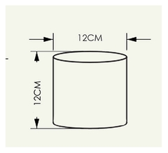 MACETA 12CM CHAPA - comprar online