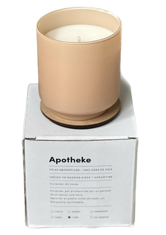 VELA DE SOJA NUDE AROMA FRESAS Y MORAS
