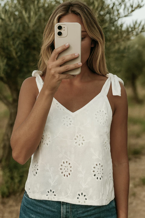 Blusa Mirri Broderie - comprar online