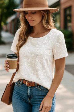 Blusa Ludmi Broderie - comprar online