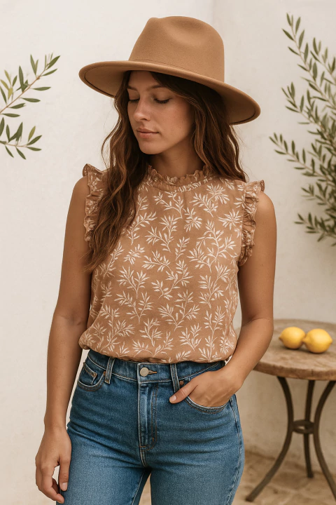 Blusa Abby estampada