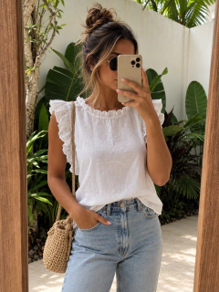 Blusa Koni Broderie