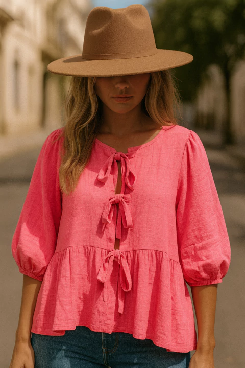 Blusa Sabi Lino - comprar online