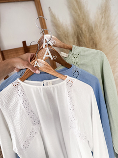 Blusa Maca Broderie - tienda online