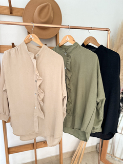 Camisa Nera oversize - tienda online