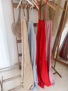 Vestido Fiore largo - comprar online