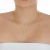 Colar E Pingente Menina Filha De Zirconias Cristal Folheado A Ouro 18k - comprar online