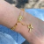Pulseira Religiosa Terço Folheada Em Ouro 18k na internet