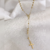 Colar Terço Bolinhas Dourado - Drusi | Loja de Semijoias - Coleções de Colares Femininos, Brincos