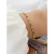 Pulseira Riviera Zirconias Coloridas Folheada Em Ouro 18k na internet