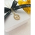 Colar Espírito Santo Oval Com Zirconias Cristal Folheado A Ouro 18k - loja online