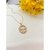 Colar Espírito Santo Oval Com Zirconias Cristal Folheado A Ouro 18k - Drusi | Loja de Semijoias - Coleções de Colares Femininos, Brincos