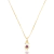 Colar Pingente Delicado Menina Menino Coloridos Folheado A Ouro18k