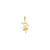 Kit Dois Pingentes Casal Cristal Folheado A Ouro 18k na internet