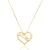 Colar Coração Mãos Mãe e Filho Filha Folheado A Ouro 18k - comprar online