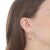 Brinco Argola Torcida 1,5mm Folheada A Ouro 18k - comprar online
