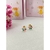 Brinco Infantil Flor Colorido Folheado A Ouro 18k - comprar online