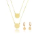 Kit Escapulário e Brinco Argola Medalha São Bento Dourado - comprar online