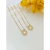 Colar Escapulário Oval Nossa Senhora Aparecida Folheado A Ouro 18k - Drusi | Loja de Semijoias - Coleções de Colares Femininos, Brincos