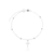 Pulseira De Bolinhas e Crucifixo Prata 925