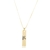 Colar Plaquinha Titia Folheado Em Ouro 18k