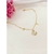 Pulseira Unicórnio Colorido Folheada A Ouro 18k - comprar online