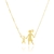 Colar Pingente Mãe e Filho Ou Filha Folheado A Ouro18k - Drusi | Loja de Semijoias - Coleções de Colares Femininos, Brincos