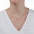 Colar Mini Flor Ponto de Luz Cristal Folheado A Ouro 18k - comprar online