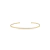 Bracelete Aro Fino Folheado A Ouro 18k