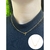 Colar Gargantilha Pingente Letra Inicial Liso Folheado A Ouro 18k - loja online