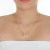 Colar Canga Dois Meninos Uma Menina Vazados Folheado A Ouro 18k - comprar online