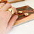 Anel Abaulado Folheado A Ouro 18k - comprar online
