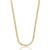 Colar Fio Alemão 4MM 45cm Folheado Em Ouro 18k