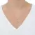 Colar Pingente Menina De Zircônias Brancas Folheado A Ouro 18k - comprar online